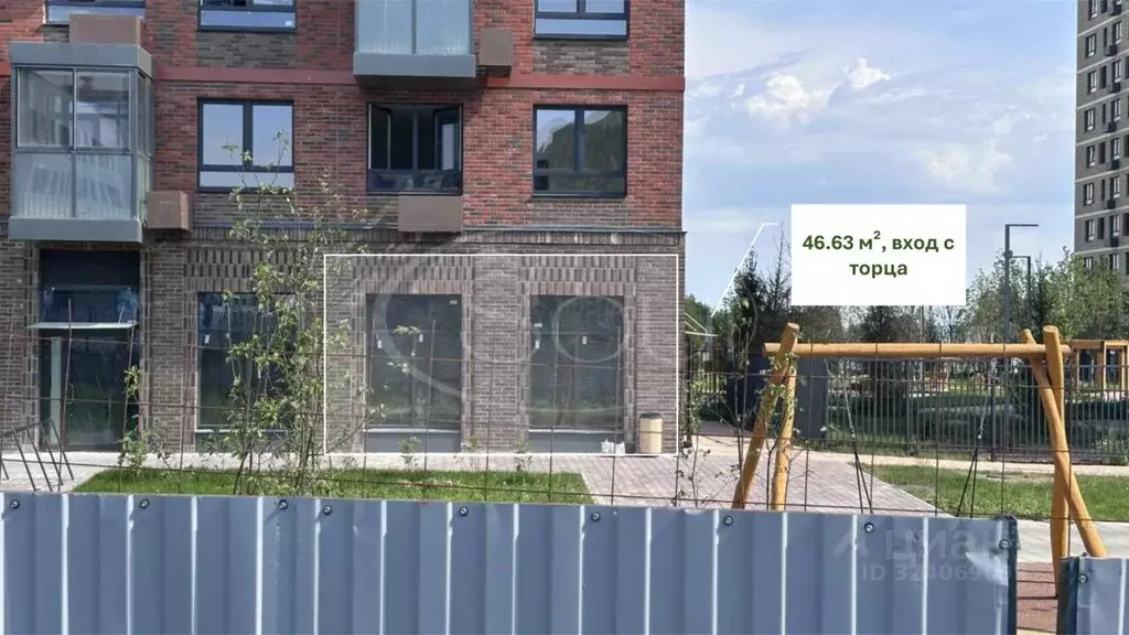 Торговая площадь в Москва № 108 кв-л, Алхимово жилой комплекс, 15 (47 ... - Фото 1