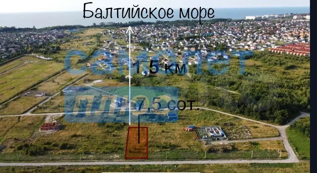 Участок 7,5 сот. (ИЖС) - Фото 0