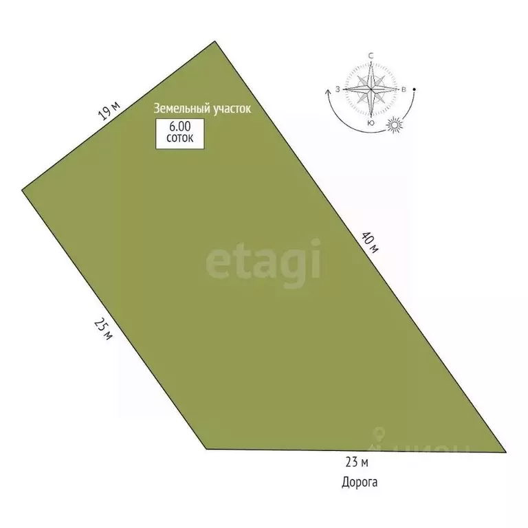 Участок в Саха (Якутия), Якутск Марха мкр, Спутник-2 дп,  (6.0 сот.) - Фото 2