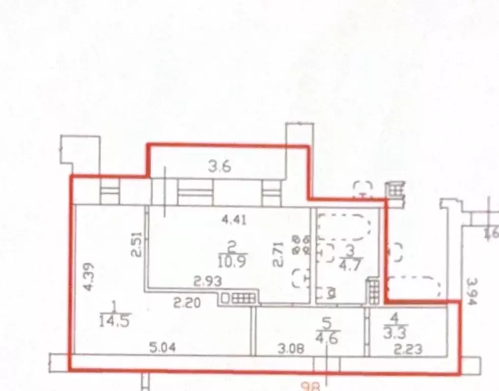 1-к кв. Санкт-Петербург Коломяжский просп., 28к3 (41.6 м) - Фото 2