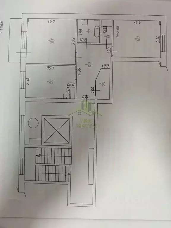 2-к кв. Бурятия, Улан-Удэ Ключевская ул., 29Б (59.8 м) - Фото 2