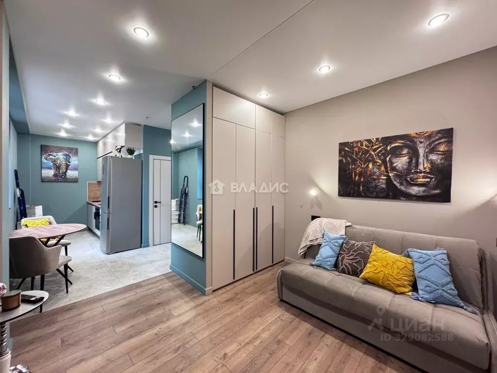 Студия Москва Дмитровское ш., 107Б (29.4 м) - Фото 1