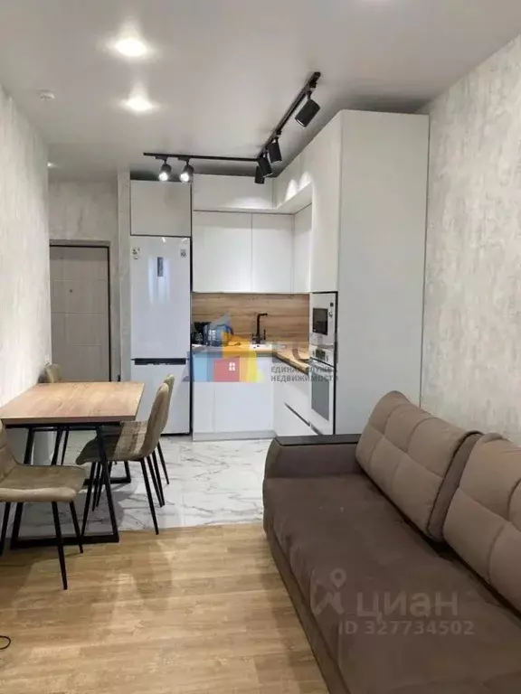 1-к кв. Тульская область, Тула Оборонная ул., 102В (31.3 м) - Фото 1