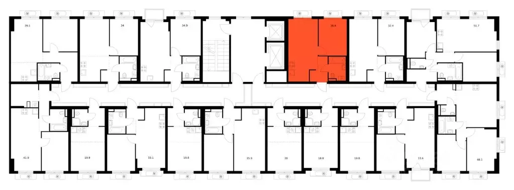 1-к кв. Московская область, Ленинский городской округ, Боброво пгт ... - Фото 2