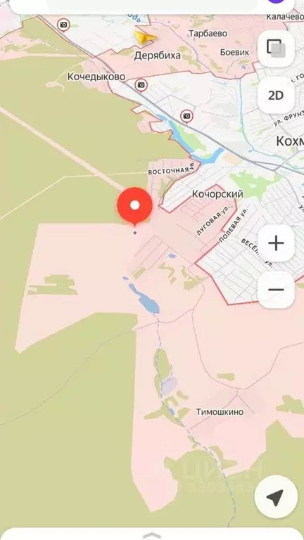Участок в Ивановская область, Ивановский муниципальный округ, д. ... - Фото 2