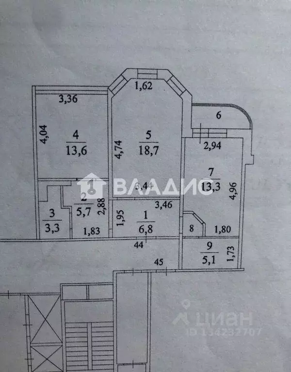 3-к кв. Московская область, Звенигород Одинцовский городской округ, ... - Фото 2