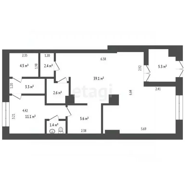 Помещение свободного назначения в Тюменская область, Тюмень ул. ... - Фото 2