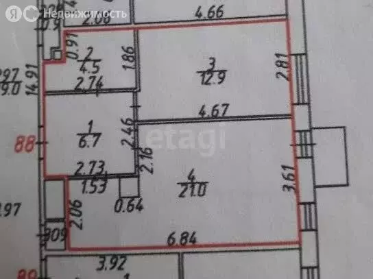 1-комнатная квартира: Ижевск, улица Карла Маркса, 308к1 (45.5 м) - Фото 1