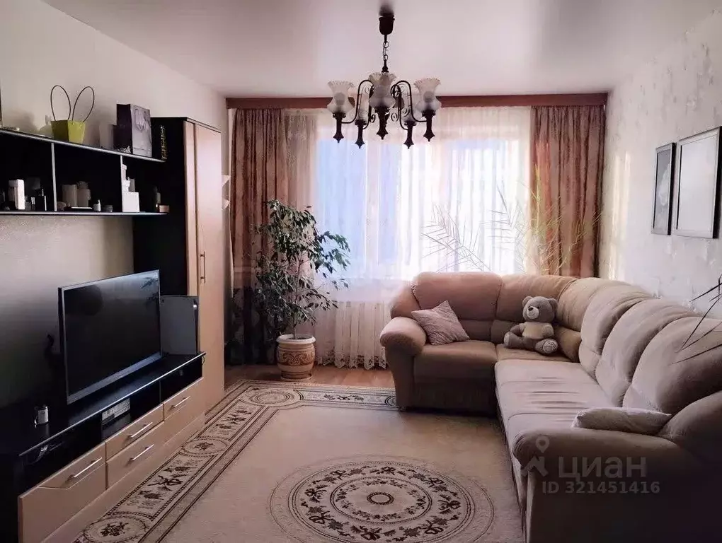 3-к кв. Воронежская область, Воронеж ул. Моисеева, 51 (69.2 м) - Фото 1