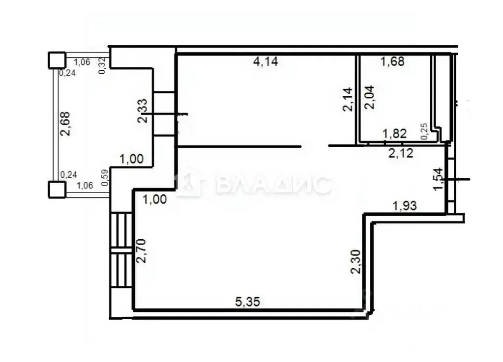 1-к кв. Коми, Сыктывкар Первомайская ул., 121А (35.7 м) - Фото 2