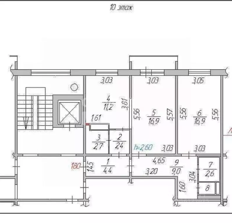 2-к кв. Челябинская область, Челябинск ул. Академика Королева, 14 ... - Фото 2
