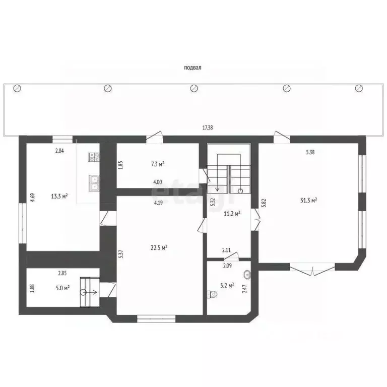 Дом в Севастополь ул. Мате Залки, 24 (409 м) - Фото 2