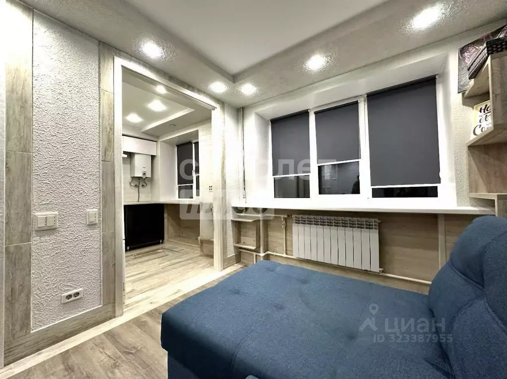 1-к кв. Пензенская область, Пенза ул. Германа Титова, 26 (31.4 м) - Фото 2