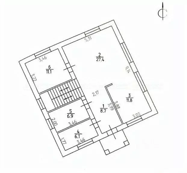 Дом в Татарстан, Зеленодольский район, Осиновское с/пос, с. Новая Тура ... - Фото 2