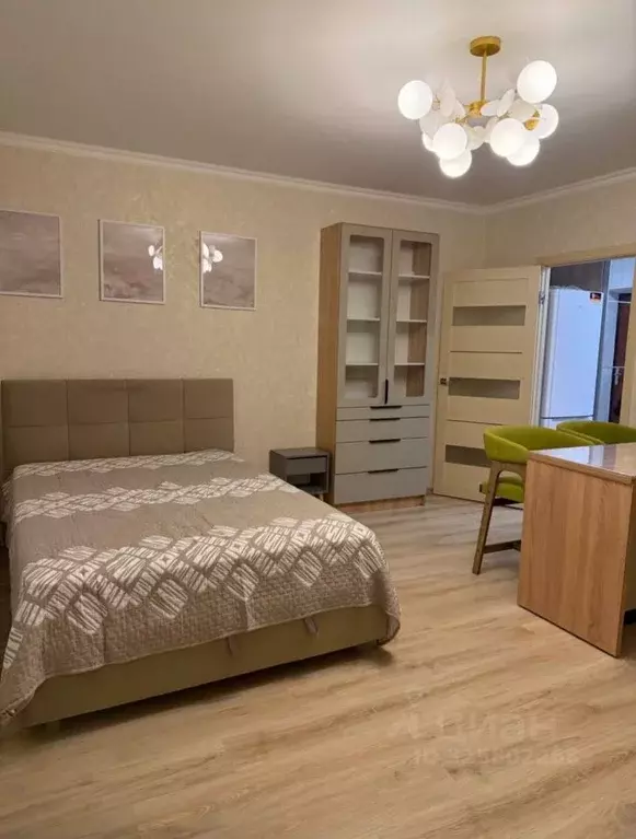 1-к кв. Татарстан, Казань ул. Космонавтов, 61Г (35.0 м) - Фото 1