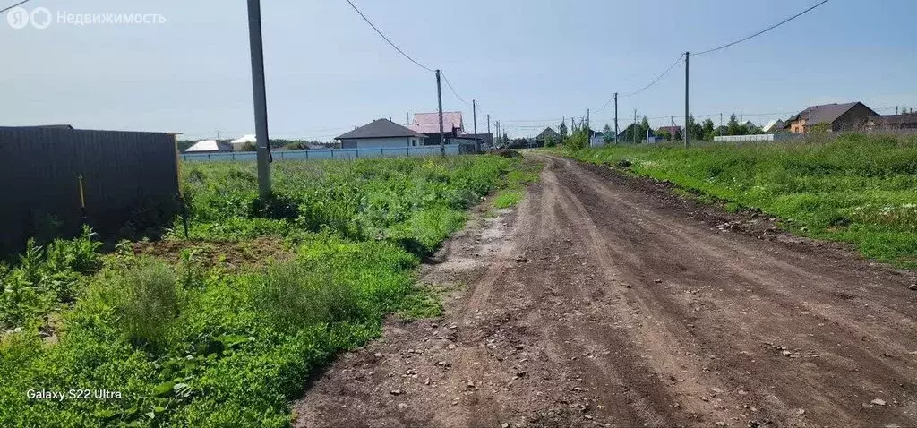 Участок в Тюменский район, деревня Ушакова, Первоцветная улица (8 м) - Фото 1