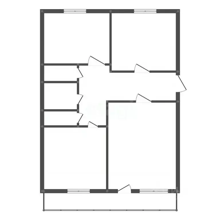 3-к кв. Амурская область, Свободный ул. Орджоникидзе, 46 (61.2 м) - Фото 2