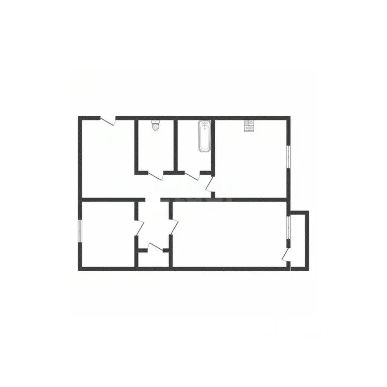 2-к кв. Смоленская область, Смоленский муниципальный округ, с. ... - Фото 1