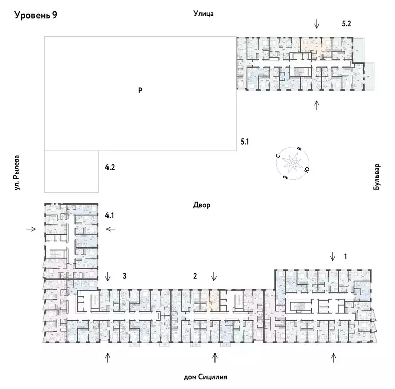 Студия Тюменская область, Тюмень ДОК мкр, ул. Ярославская, 9к1 (27.41 ... - Фото 1