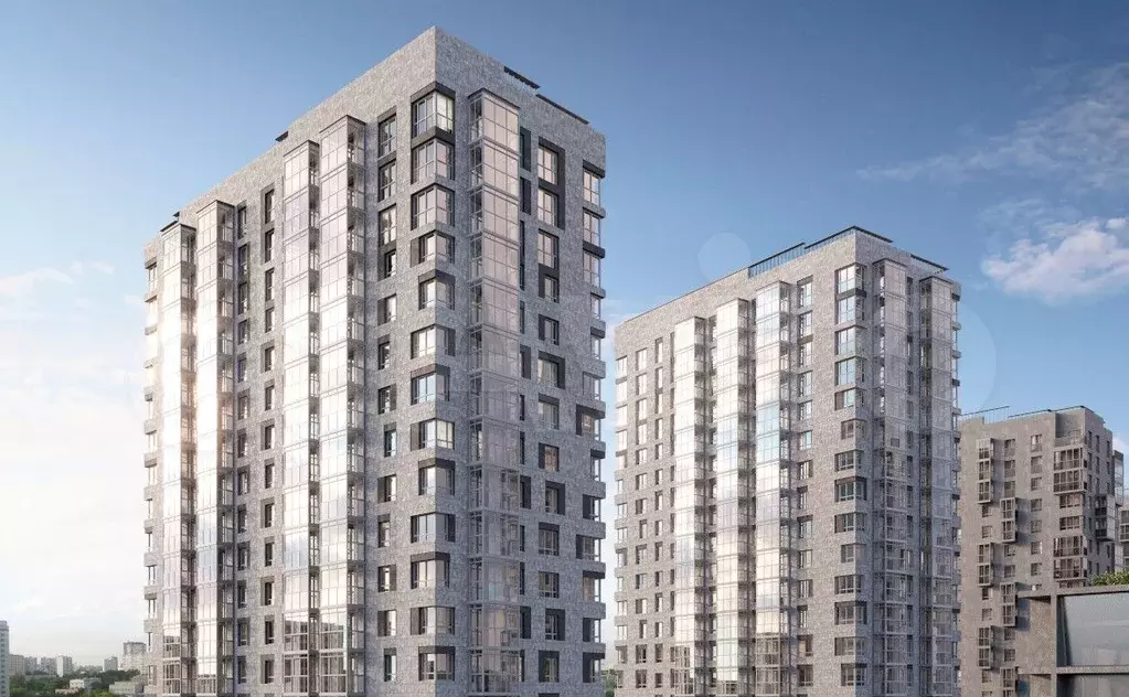 2-к. квартира, 44,1 м, 10/19 эт. - Фото 1
