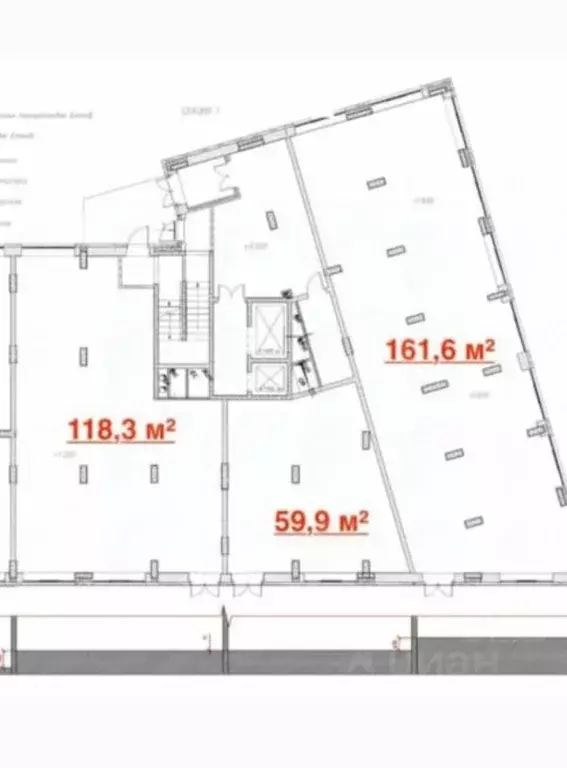Торговая площадь в Москва бул. Скандинавский, 1к2 (162 м) - Фото 2