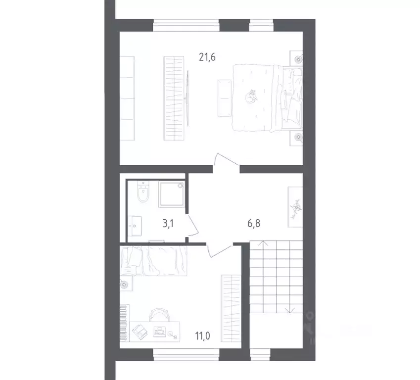 Дом в Московская область, Пушкинский городской округ, с. Семеновское  ... - Фото 2