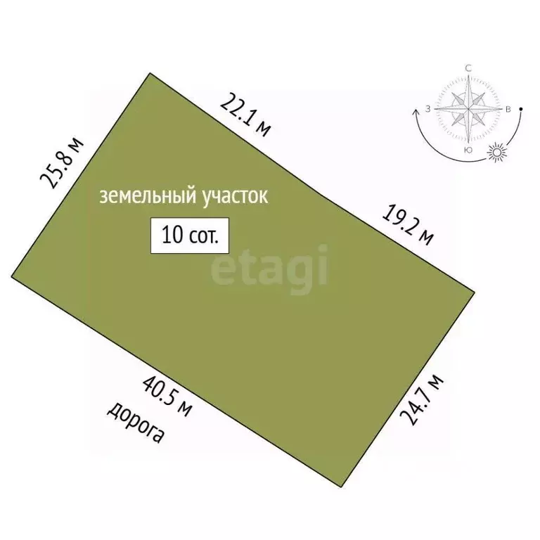 Участок в Башкортостан, Стерлитамакский район, Наумовский сельсовет, ... - Фото 1