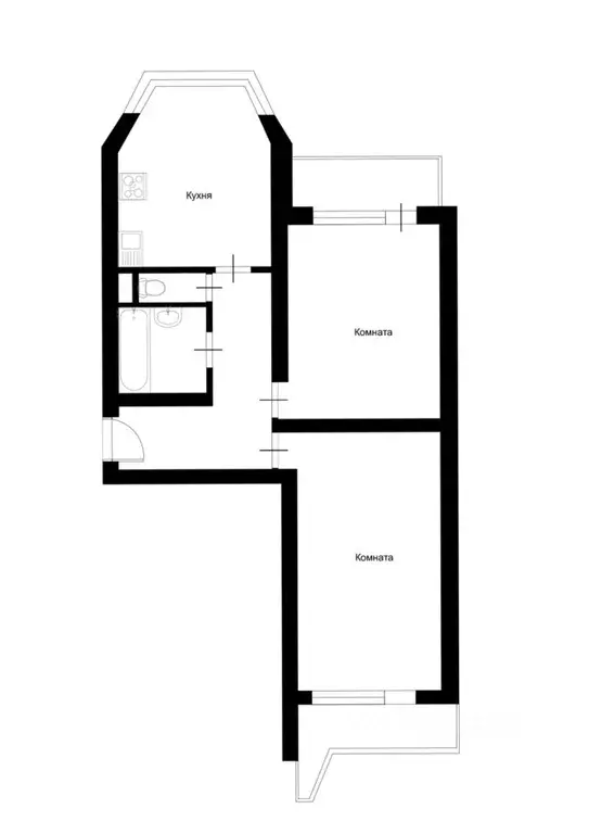 2-к кв. Московская область, Красногорск городской округ, Путилково пгт ... - Фото 2
