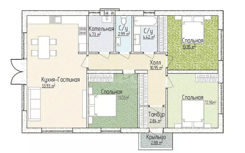 Дом в Михайловск, улица Владимира Корнилова (107.7 м) - Фото 2