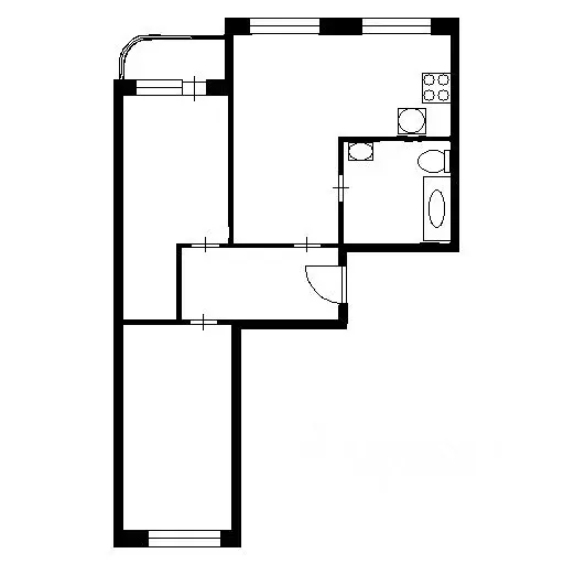 2-к кв. Санкт-Петербург ул. Маршала Казакова, 38К1 (71.1 м) - Фото 2