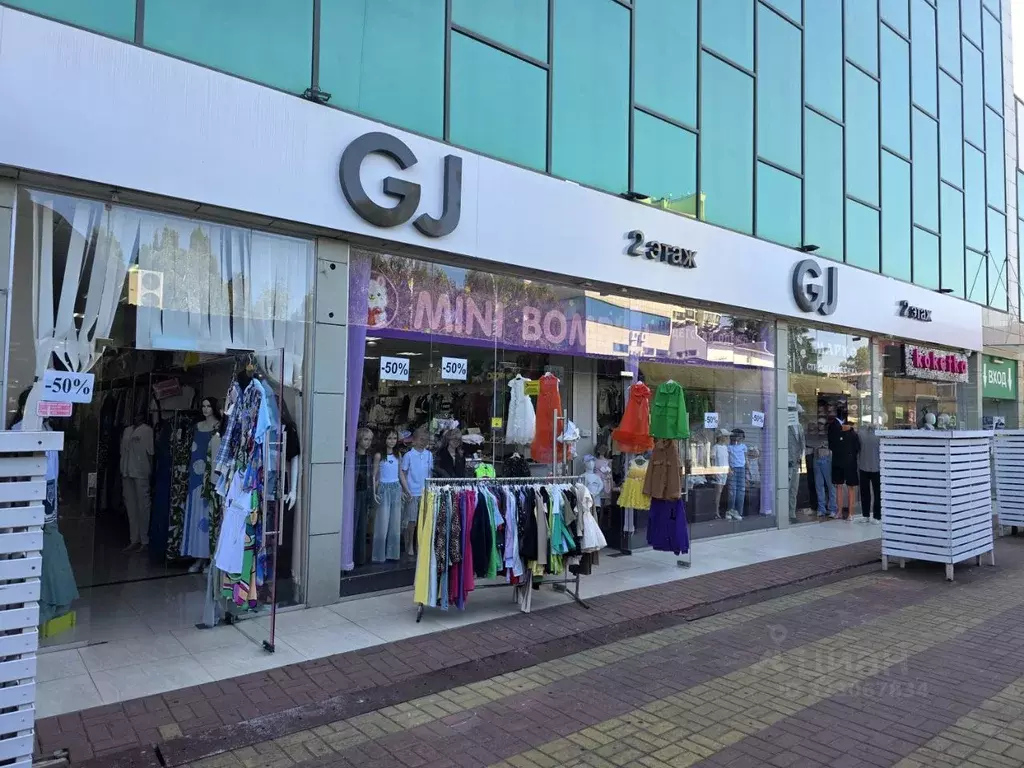 Торговая площадь в Краснодарский край, Сочи ул. Демократическая, 42 ... - Фото 2