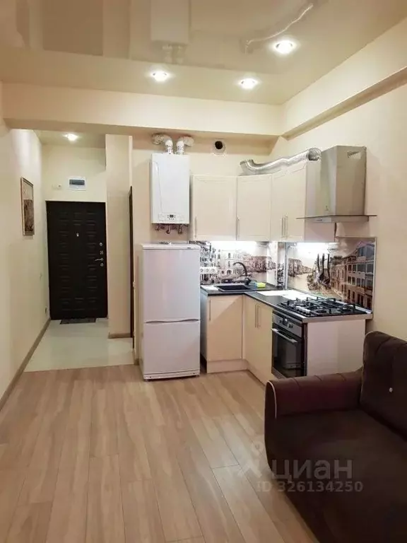 Студия Краснодарский край, Сочи Новый Сочи мкр, ул. Санаторная, 48Б ... - Фото 1