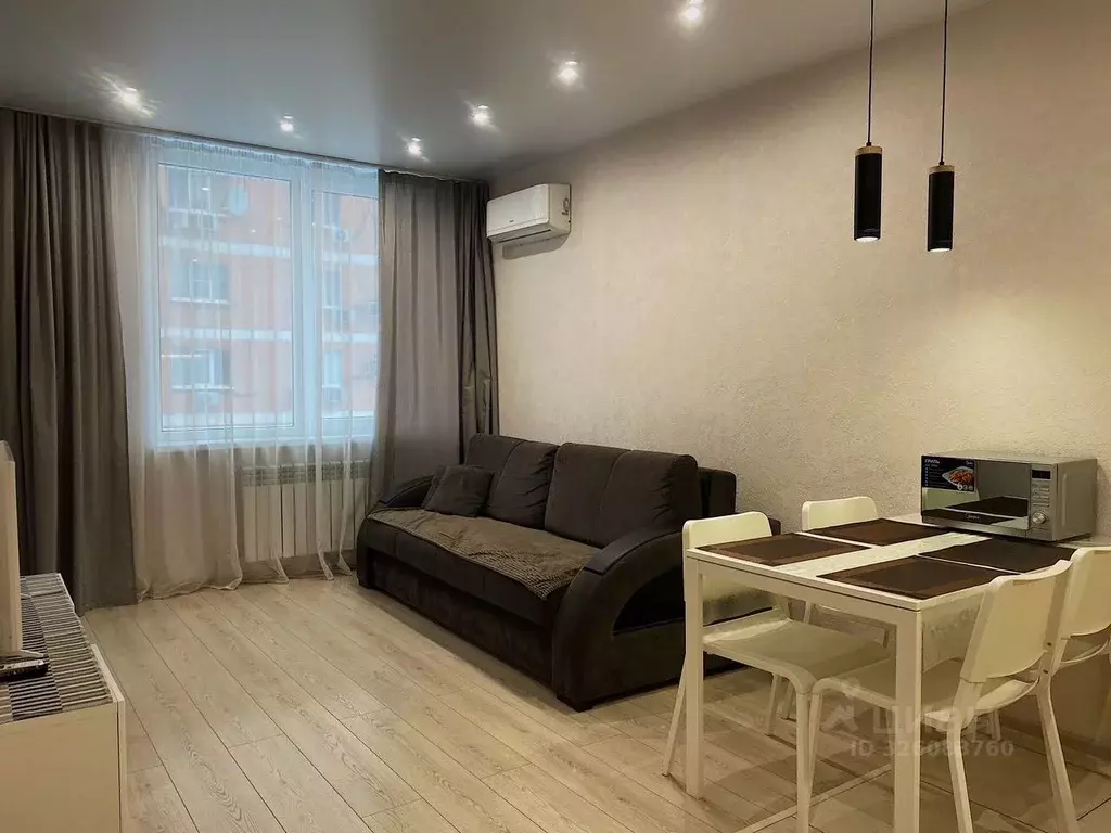 1-к кв. Ростовская область, Ростов-на-Дону ул. Тельмана, 110с2 (41.0 ... - Фото 1