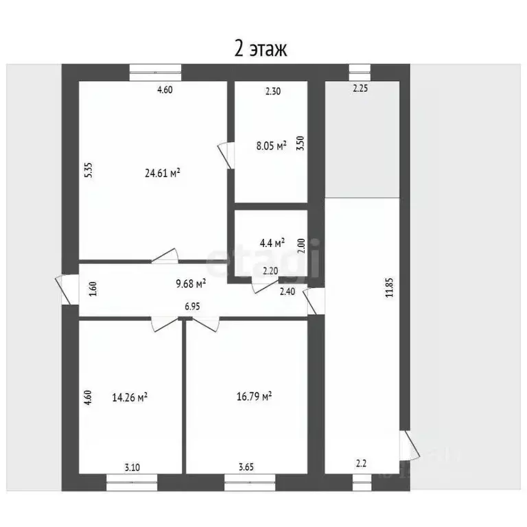 Дом в Нижегородская область, Кулебаки Садовая ул., 10А (271 м) - Фото 2
