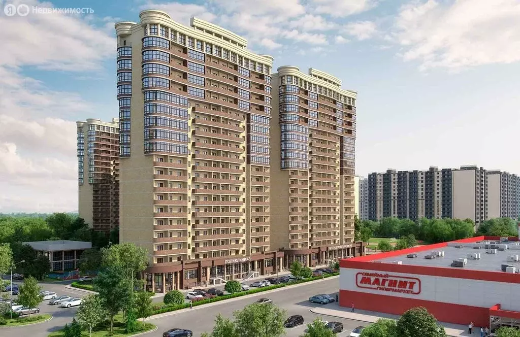 2-комнатная квартира: Краснодар, улица имени 40-летия Победы, 178к4 ... - Фото 1