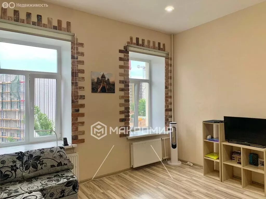 1к в 9-комнатной квартире (26 м) - Фото 2