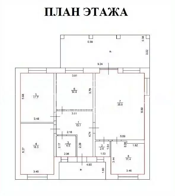 Дом в Рязанская область, Рязанский район, Дубровическое с/пос, с. ... - Фото 2