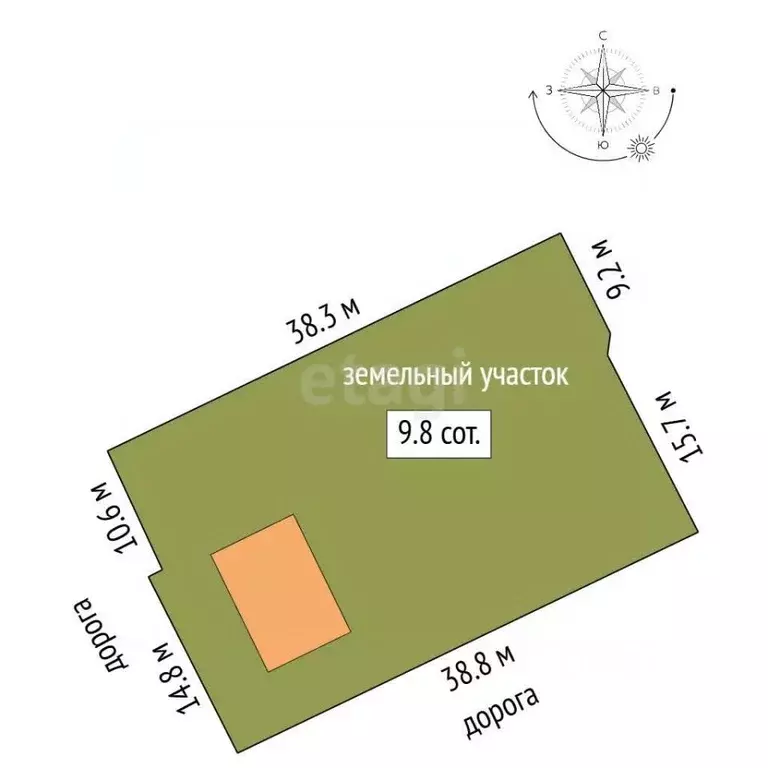 Участок в Крым, Кировский район, Старый Крым городское поселение ул. ... - Фото 1