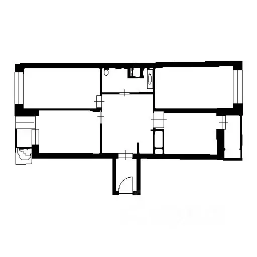 3-к кв. Москва Мантулинская ул., 9к2 (90.0 м) - Фото 2