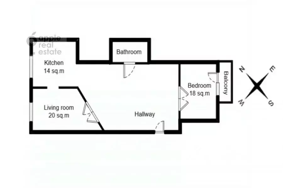 2-к кв. Москва Кутузовский просп., 43 (69.0 м) - Фото 2