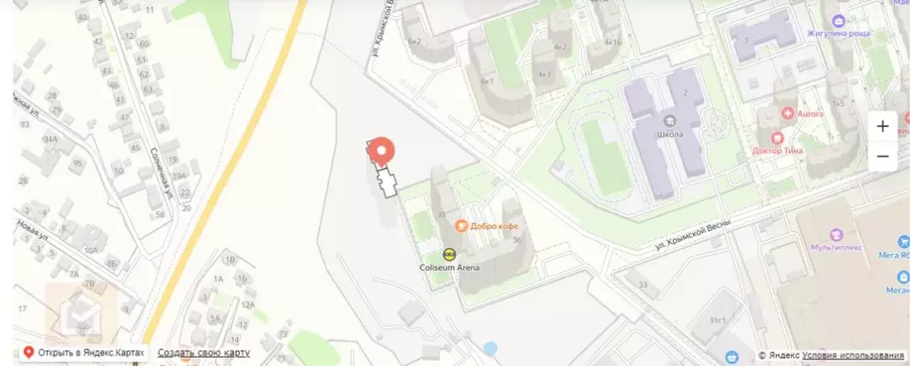 Студия Крым, Симферополь ул. Мраморная, 46А (35.7 м) - Фото 0
