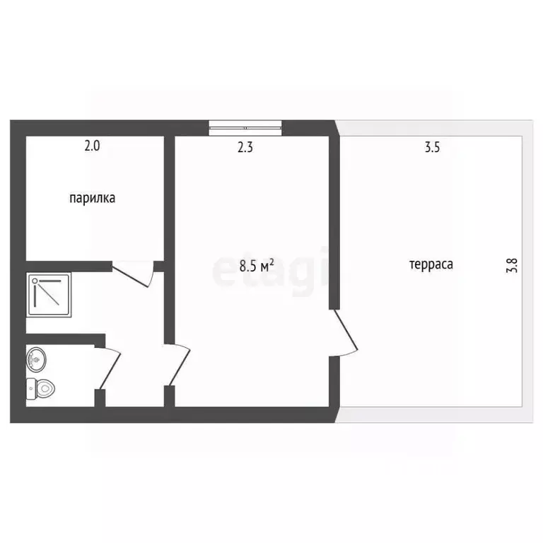 Дом в Севастополь, Севастополь, Балаклава г. Горняк садоводческое ... - Фото 1