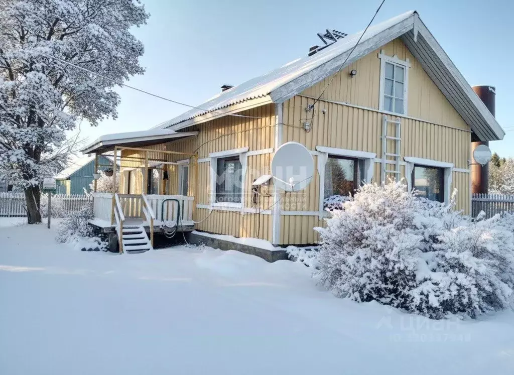 Дом в Карелия, Сортавальский муниципальный округ, пос. Пуйккола ул. ... - Фото 1