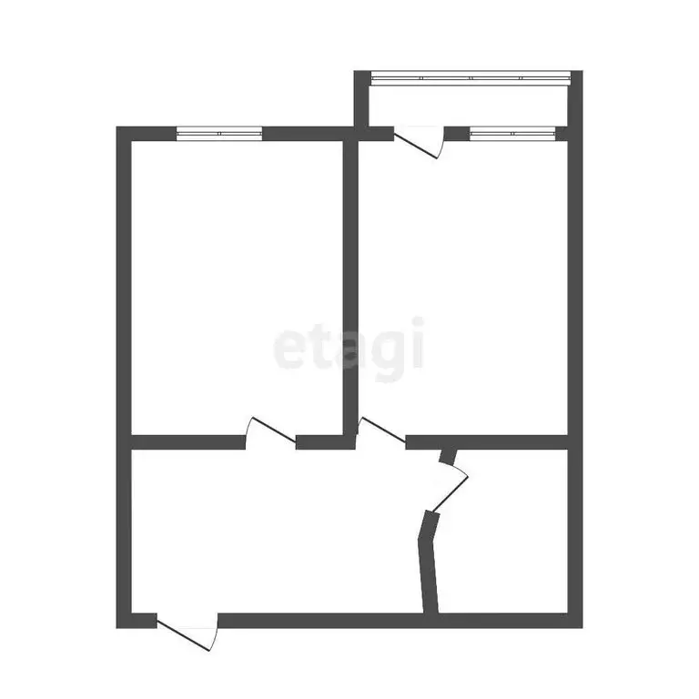 1-комнатная квартира: Иркутск, Байкальская улица, 236Б/8 (44.9 м) - Фото 1