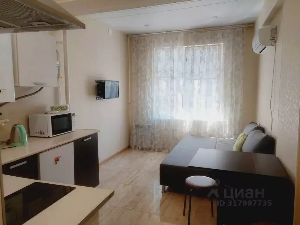 Студия Краснодарский край, Сочи Мамайка мкр, ул. Волжская, 34 (20.0 м) - Фото 0