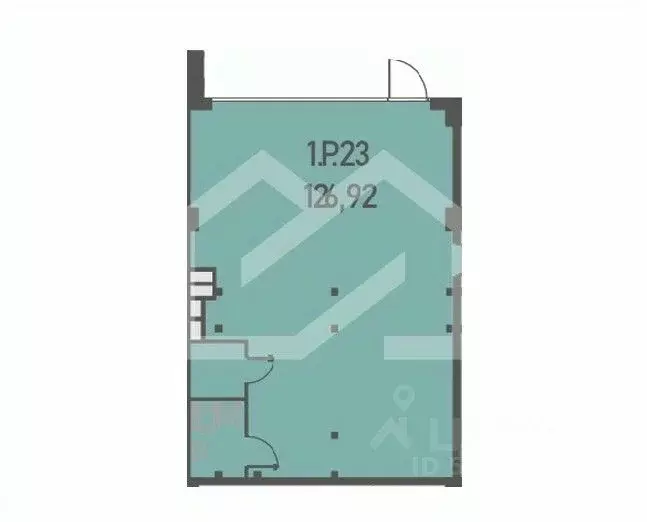 Помещение свободного назначения в Москва Складочная ул., 6С36 (127 м) - Фото 2