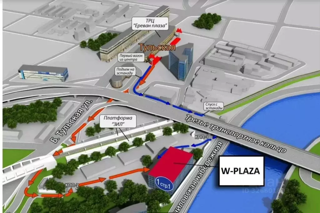 Помещение свободного назначения в Москва Варшавское ш., 1С1-2 (90 м) - Фото 1