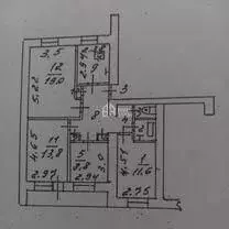 4-к кв. Калужская область, Калуга ул. Билибина, 19 (75.3 м) - Фото 2