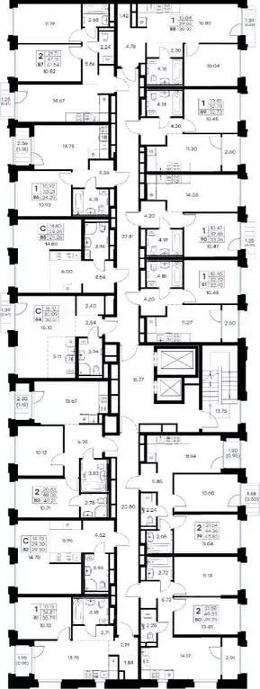 Студия Мурманская область, Мурманск Долина Уюта тер.,  (29.3 м) - Фото 2