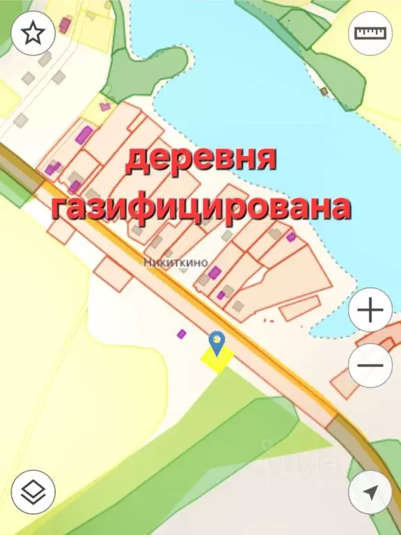 Участок в Нижегородская область, Чкаловск муниципальный округ, д. ... - Фото 2